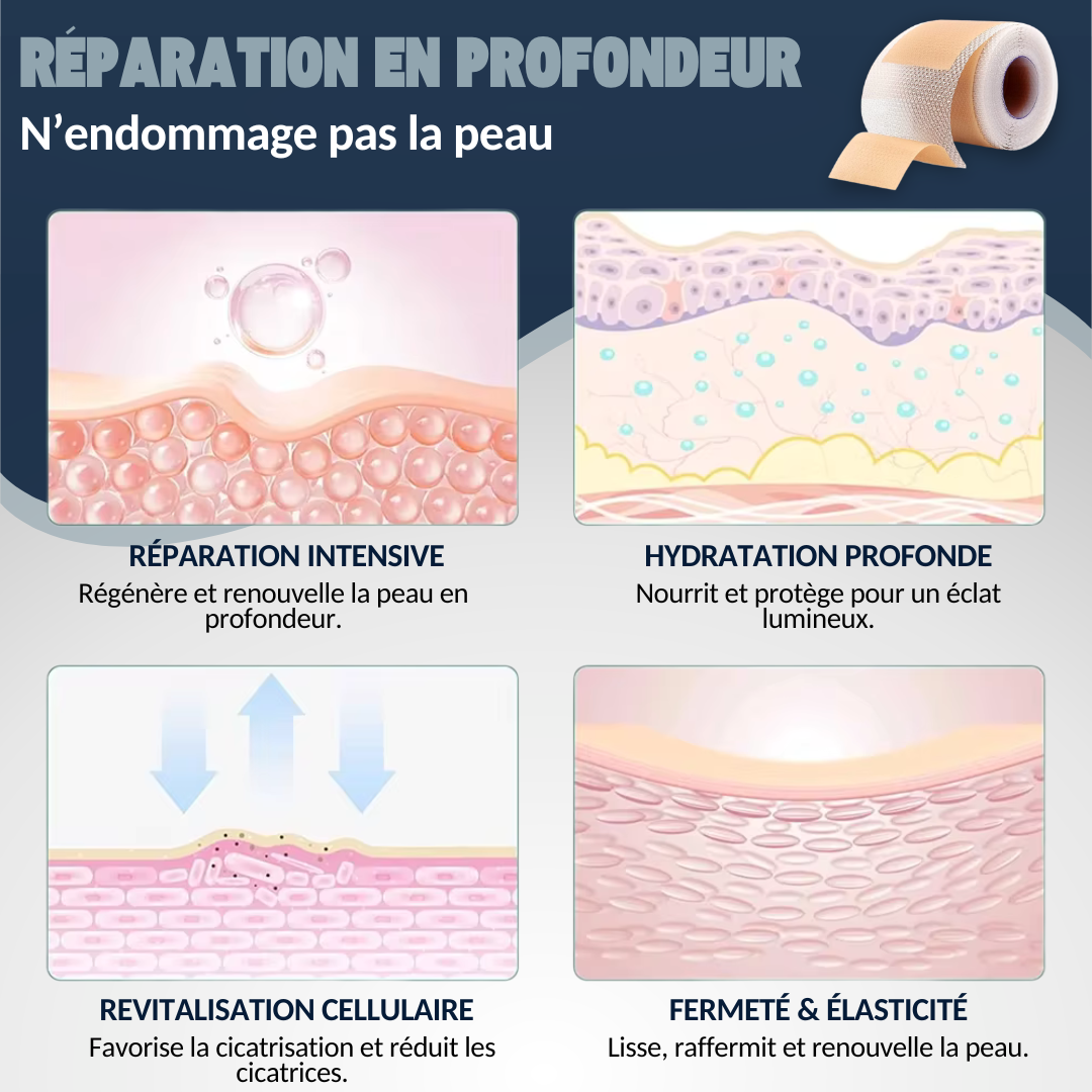 BUST'UP - BANDE SILICONE CICATRISANTE